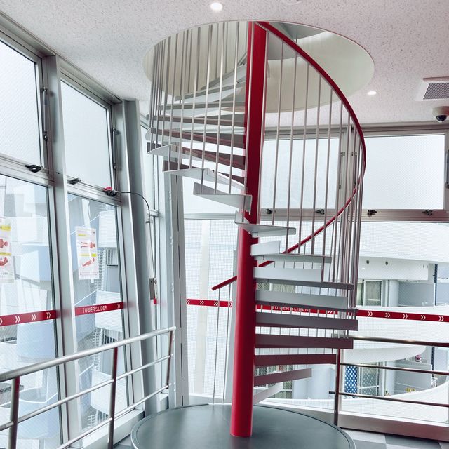 大阪通天閣四樓新滑梯🛝‼️必去