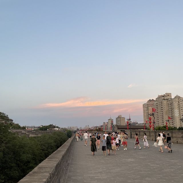 Ancient city in a modern city