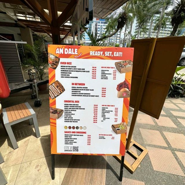 ANDALE  a set meal  to Love and Enjoy 