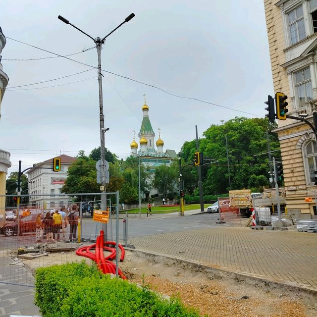 🇧🇬ブルガリア ソフィア ロシアぽっい聖ニコライ・ロシア教会