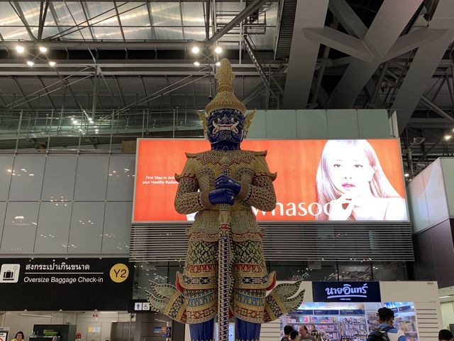 タイ　タイ観光　スワンナプーム国際空港に行ってきた！