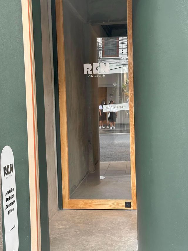 REN Cafe and Goods คาเฟ่สเปเชียลตี้มัทฉะ