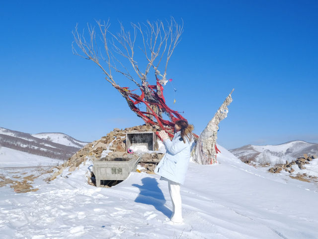 【冬日內蒙深度遊】烏蘭布統雪景，限冬天