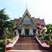 วัดพระพุทธบาทตากผ้า  จ.ลำพูน