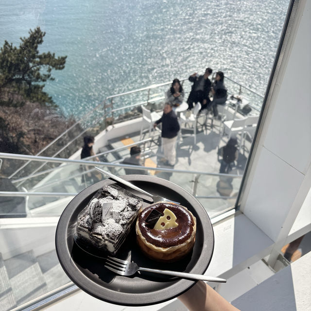 【影島/プサン】絶景絶品絶叫？！オーシャンビューカフェ