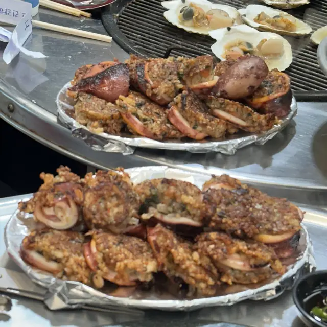 누룽지오징어순대맛집 속초모녀가리비