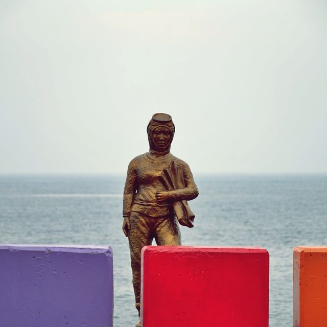 🌈 제주의 파란 하늘 아래 무지개 길을 걷다