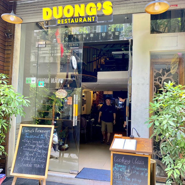 Duong's Restaurant & Cooking Class Hanoi