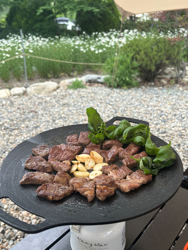 탁 트인 뷰와 함께 힐링하는 계룡산사계절캠핑장🏕️
