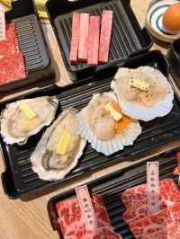 「盡情吃到飽燒肉，價格優惠」