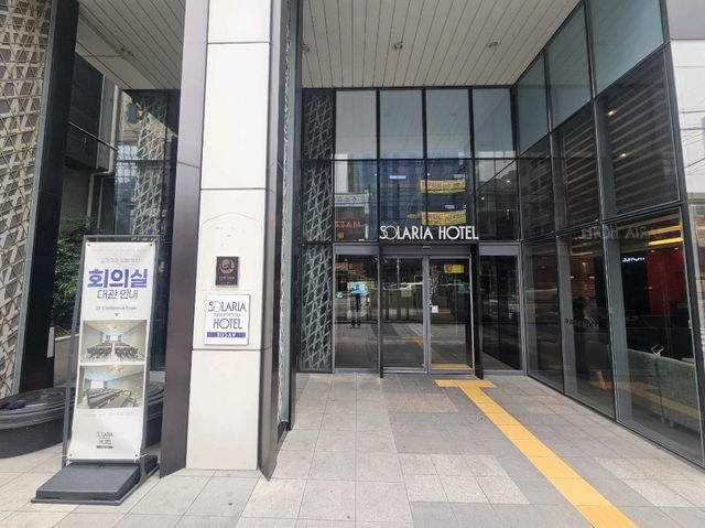 A stay at Solaria Nishitetsu Hotel