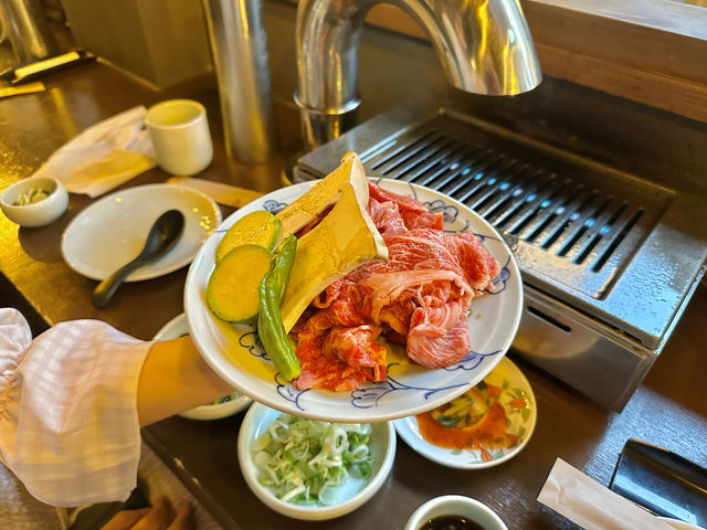 부산 광안리의 365일 눈오는 야끼니꾸집 