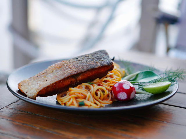 ⛅️ ชมพระอาทิตย์ตกริมน้ำใกล้กรุงที่ Seayou.cafe&bar