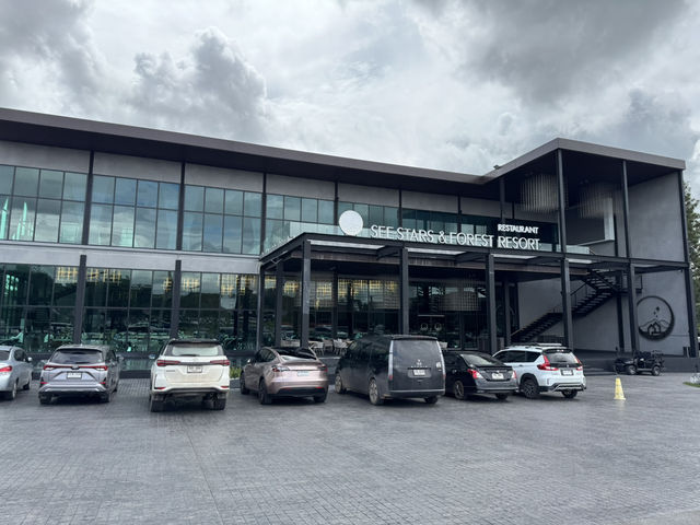 🛩️ คาเฟ่เครื่องบิน Seastars & forest Resort ☕️