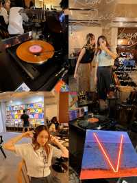 大人の夜デートで行きたい🤍recordが聴けるカフェ☺️🎧💿【東京都・渋谷】