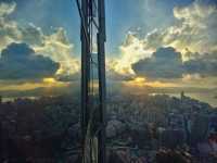 🌇✨ 香港sky100，360度全景欣賞到維多利亞港的美景！ ✨🌇