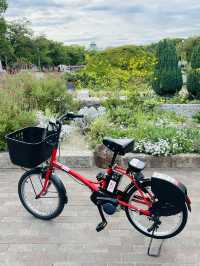 【大阪府:大阪城公園】広い大阪城観光にはレンタサイクルがおすすめ！！