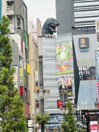 ไปดู Godzilla ที่ชินจูกุกันเถอะ 🏃💥