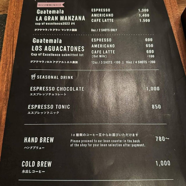Specialty coffee ☕️ 