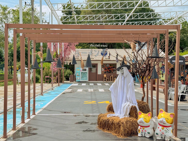 รีวิว Kyoto Shi Cafe ธีมฮาโลวีน (นครปฐม) 👻