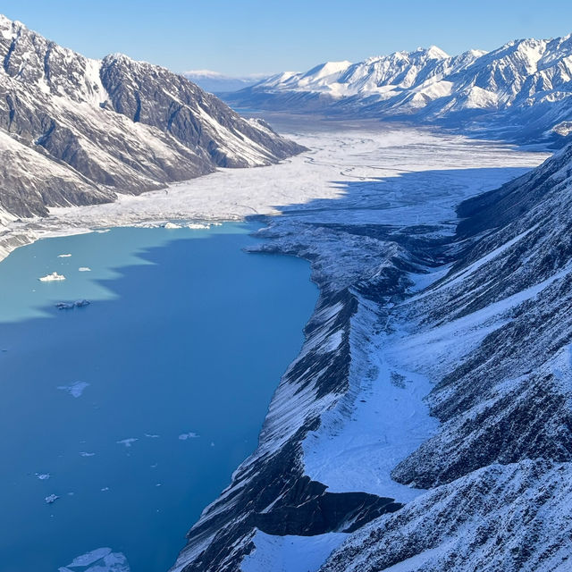 Mount Cook in New Zealand 