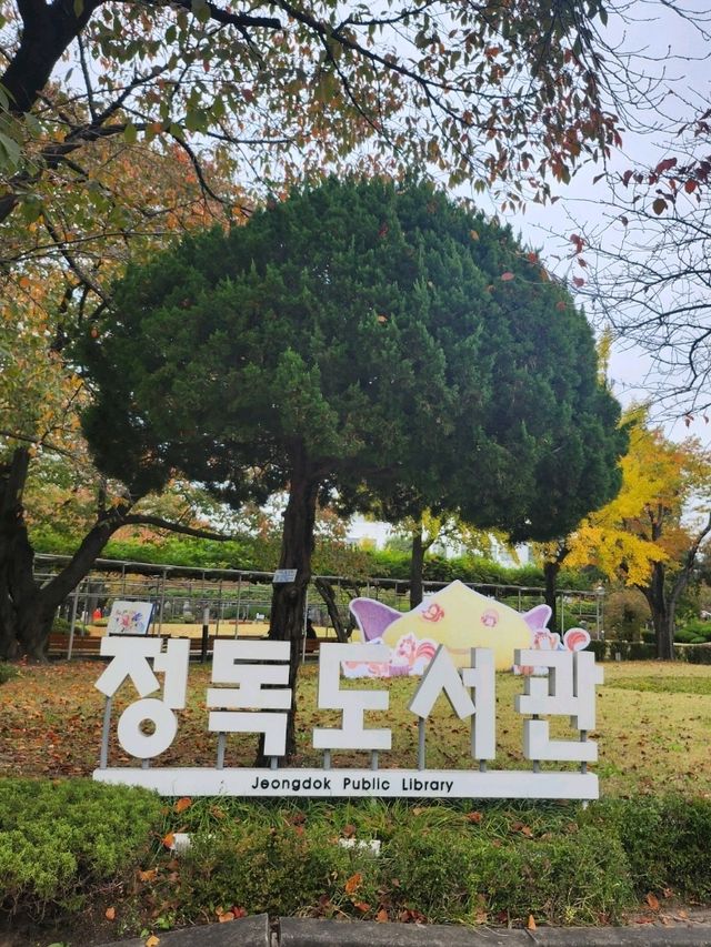 가을의 정취를 느낄수있는 북촌 정독도서관📚🧡