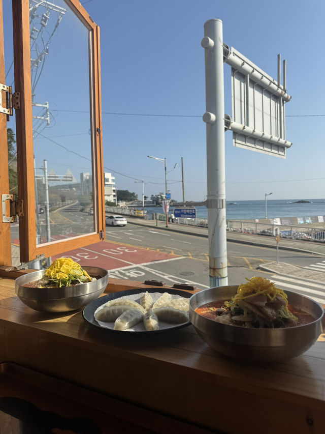 아나고와 차슈 그리고 밀면 물회육수의 조합 ✨