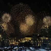 Magical illuminations & fireworks at Huis Ten Bosch