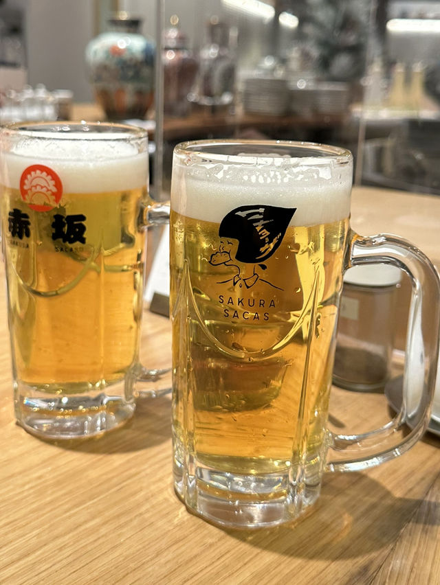 밤늦은 시간까지 생맥주와 교자를 즐길 수 있는 🍺 도쿄 아카사카 먹방투어 
