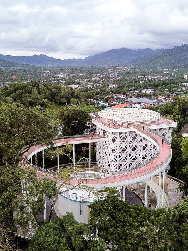 ชมวิวเมืองระนองจากมุมสูงที่ Sky Walk ระนอง