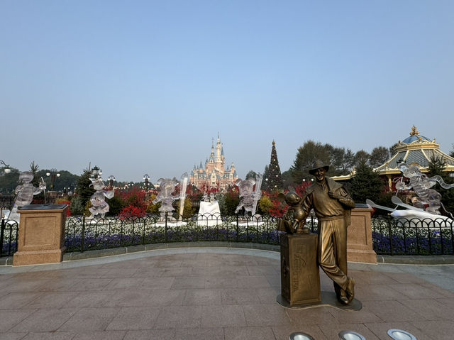 上海ディズニーランド🏰クリスマスイルミネーション🎄