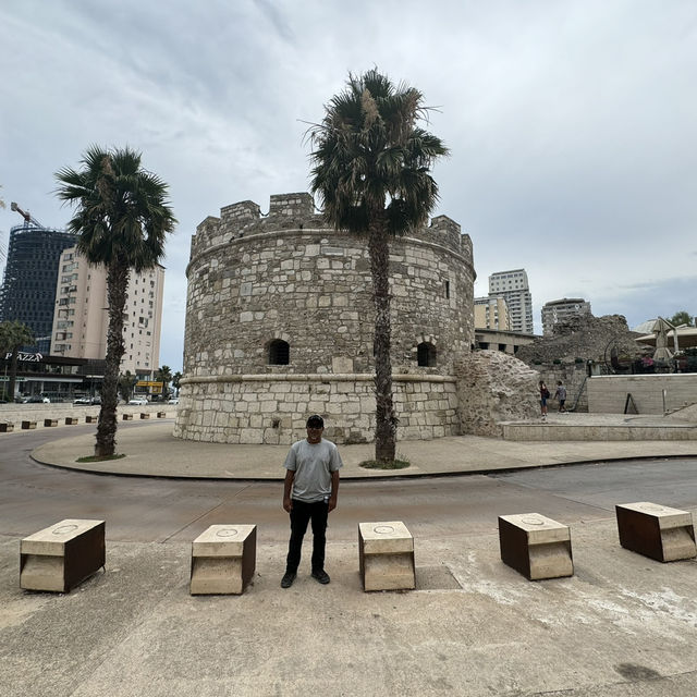 An ancient fort by the beach 