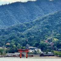 Floating torii gate of Miyajima Island