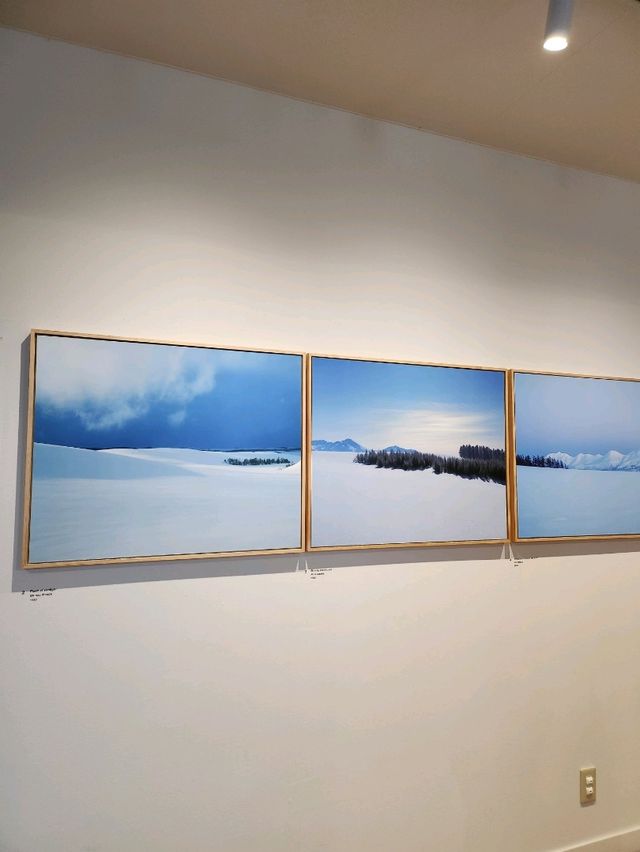 설경이 아름다워 비에이 필수 코스인 탁신관갤러리💙