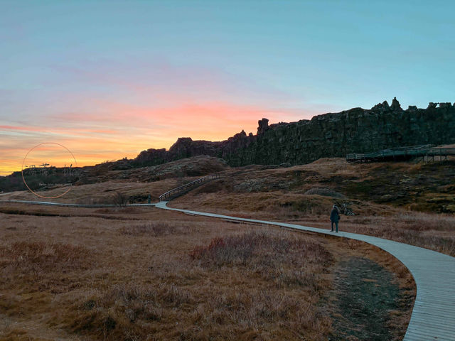 冰島黃金圈景點｜辛格韋德利國家公園Thingvellir National Park，曾是冰島施以死刑之處