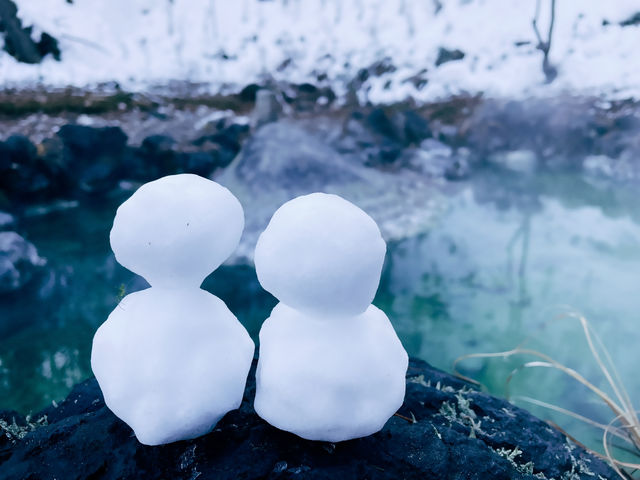 冬の草津温泉❄️湯けむりと雪景色で心も体もポカポカに