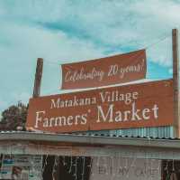 Discovering the vibrant sights, flavors, and community spirit at Matakana Village Farmers' Market. 🍓