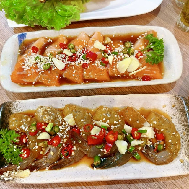 บุฟเฟ่ต์ซีฟู้ดร้านเด็ด สดอร่อยวัตถุดิบคุณภาพ