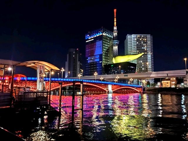 Charming Evenings by the Sumida River