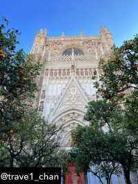 【スペイン🇪🇸セビーリャ、セビリア】オレンジと青空と歴史の美しさ