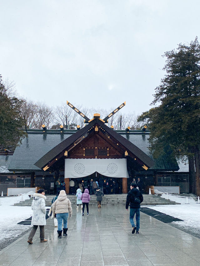 Beautiful Hokkaido Shrine