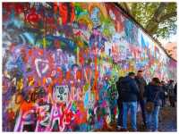 【チェコ/プラハ】歴史的名所！＊ジョンレノンの壁（Lennon Wall）＊