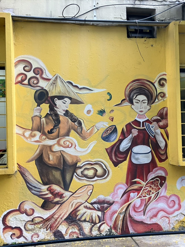 馬來西亞🇲🇾亞羅街後巷 壁畫充滿驚喜