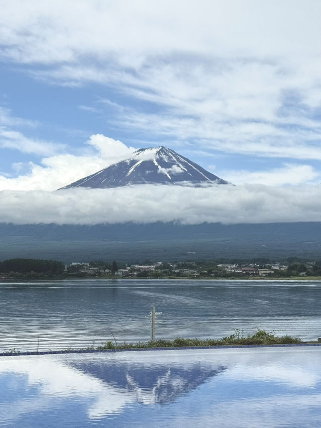 🇯🇵面對着富士山的溫泉酒店
