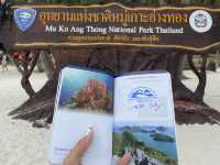 อุทยานแห่งชาติหมู่เกาะอ่างทอง สมุย