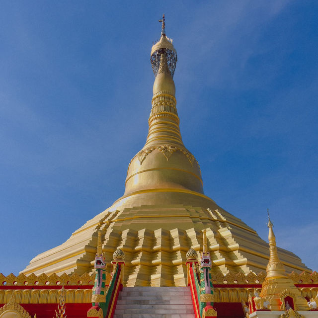 พุทธมหาเจดีย์พระธาตุตะกอ รัฐกะเหรี่ยง ประเทศพม่า