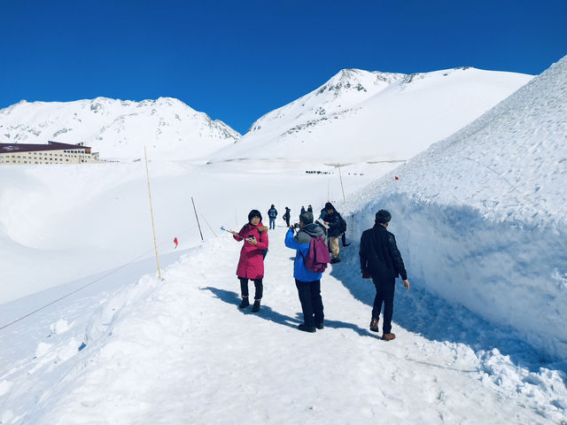 กำแพงหิมะสุดอลังการ Tateyama Kurobe Alpine Route