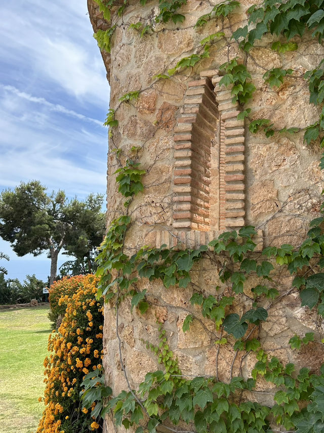 A beautiful castle with stunning views