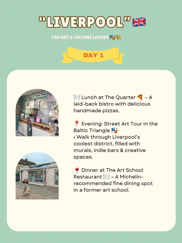 Liverpool Itinerary 