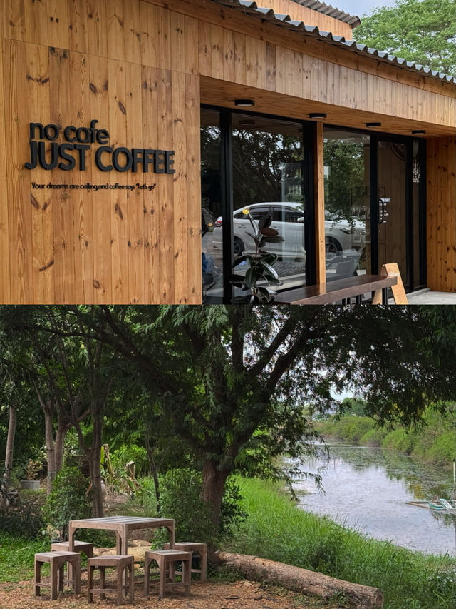No Café Just Coffee อยุธยา บรรยากาศชิลล์ๆฟลีเขาใหญ่